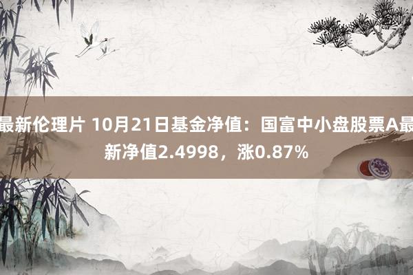 最新伦理片 10月21日基金净值：国富中小盘股票A最新净值2.4998，涨0.87%