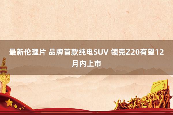 最新伦理片 品牌首款纯电SUV 领克Z20有望12月内上市