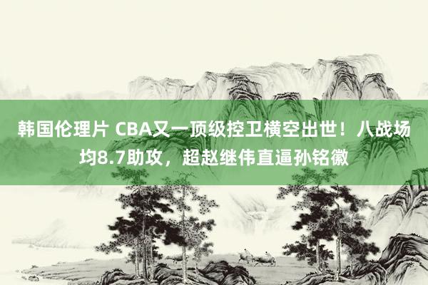 韩国伦理片 CBA又一顶级控卫横空出世！八战场均8.7助攻，超赵继伟直逼孙铭徽